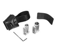 Kryptonite Transit Flexframe U bracket Mounting Kit - 13 & 16 mm U Locks - Black One Size