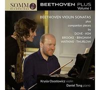 Beethoven Violin Sonatas [Krysia Osostowicz Daniel Tong] [Somm Recordings SOMM 0