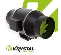 Krystal Mixed Flow Fan 447/552 m³/h (150mm) 6'' 2 Speed with UK Plug
