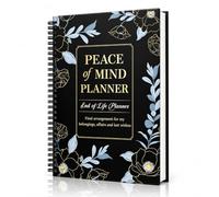 Krythalis End of Life Planner - My Final Wishes Book and Organizer | Final Wishes Organiser for Personal Details, Important Documents, Financial & Property Records, Will, Letters of Apology