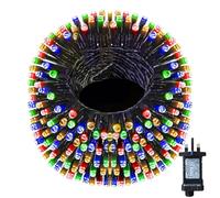 KRYVTHOS 500LED String Lights Outdoor Indoor, Christams String Lights Waterproof 8 Modes & Timer, Fairy Lights Plug in for Bedroom, Weeding, Patio, Party, Holiday,Christmas Decor(Multicolor)