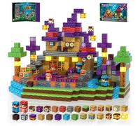 Kryzomat Light Up Magnetic Blocks 150 PCS, Magnetic Building Blocks for 3+, Magnet Cubes for Kids Boys Girls, Magic House Gift for Birthday Christmas