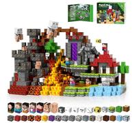 Kryzomat Magnetic Blocks 150 PCS, Magnetic Building Blocks Adventure Theme
