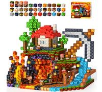 Kryzomat Magnetic Blocks 200PCS, Magnetic Building Blocks Magma Theme