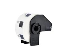 KRZkwA 1 Roll DK11221 Die Cut Thermal Paper 23x23mm For DK 11221 QL Label Printer QL 700 800 1050 1060 1110