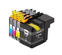 KRZkwA Compatible With Printer Supplies LC539XL LC535XL LC539 LC535 XL Ink Cartridge For Part Number DCP J100 DCP J105 MFC J200 DCPJ100 DCPJ105 MFCJ200(1SET)