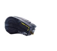 KRZkwA Self-adhesive Label M21-250-595 6.35mmx6.4m Compatible With BMP21 PLUS Printer(Black on yellow)