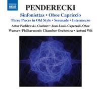 Krzysztof Penderecki Penderecki: Sinfoniettas/Oboe Capriccio (CD) (US IMPORT)