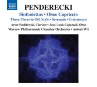 Krzysztof Penderecki Penderecki: Sinfoniettas/Oboe Capriccio (CD) (US IMPORT)