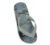 KS Brands Camo Flip Flops Boys 9 Child UK Grey