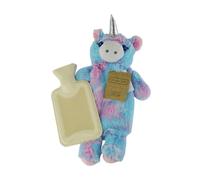 KS Brands Rainbow Coloured Plush Unicorn Hot Water Bottle - 750ml - Rainbow - One Size