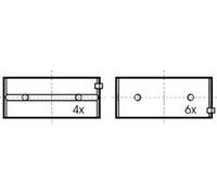 KS KOLBENSCHMIDT 77 127 618 HL Set