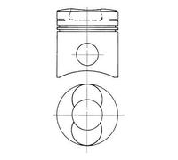 KS KOLBENSCHMIDT 91 046 700 Piston
