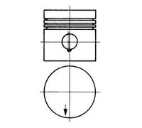 KS Kolbenschmidt 91 430 610 piston