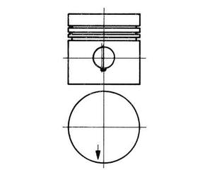 KS Kolbenschmidt 91 430 630 piston