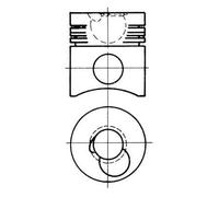 KS KOLBENSCHMIDT 93 076 600 Piston