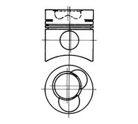 KS KOLBENSCHMIDT 93 532 600 Piston