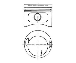 KS Kolbenschmidt 93 968 600 piston