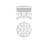 KS KOLBENSCHMIDT 94 819 700 Piston