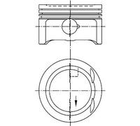 KS KOLBENSCHMIDT 94 953 600 Piston