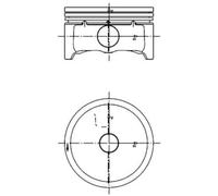 KS KOLBENSCHMIDT 99 457 620 Piston
