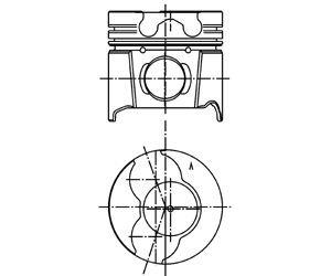 KS Kolbenschmidt 99 780 600 piston