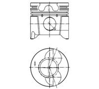 KS KOLBENSCHMIDT 99 879 601 Piston