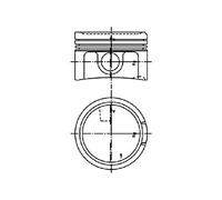 KS Kolbenschmidt 99 933 600 piston