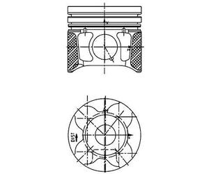 KS Motor 40179600 Piston