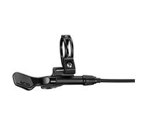 KS Southpaw Alloy Reverse Dropper Lever - Black / 22.2mm / Left