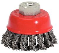 KS Tools 0.50 90mm Wire Brush Steel Wire