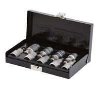 KS Tools 1/2" Bit Socket Set Hexagon, Short, 9 Pcs 911.1321