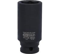 KS Tools 1/2 Inch Hexagonal Impact Socket, 26 mm, 515.1126 E