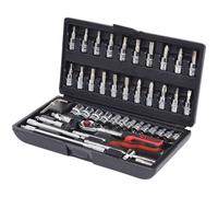 KS Tools 1/4" Chromeplussocket Set, 48 Pcs
