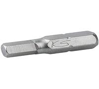 KS Tools 1/4 Inch Classic Bit Hexagon Socket, 25 mm, 7 mm