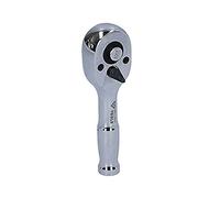 KS Tools 1/4 Inch Mini Reversible Ratchet with Metal Handle, 100 Teeth