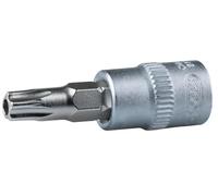 KS Tools '1/4 Inch TX Bit Socket T20 with Boring on Hanger