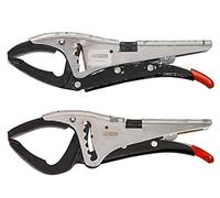 KS TOOLS 115.1138 Set of 2 Clamps 115.1037 + 115.1137