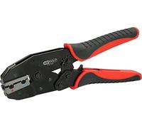 KS Tools 115.1401 Crimping Tool for Insulated Angled Flat Receptacles, Burnished