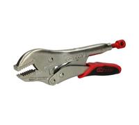 KS TOOLS 115.3011 Locking pliers with quick-release lever, straight jaws