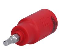 KS Tools 118.3864 3/8 Inch Insulated Bit Socket Hex Socket 4 mm 60 mm Long