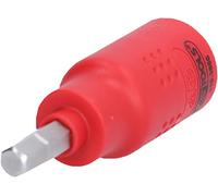 KS Tools 118.3866 3/8 Inch Insulated Bit Socket Hex Socket, 6 mm, 60 mm Long