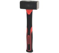 KS Tools 142.5101 Club Hammer, Fiberglas Handle, 1000g