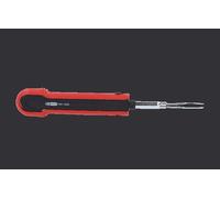 KS Tools 150.1269 Unlocking Tool for blade terminal/blade terminal sleeve 2,8 mm, 4,8 mm, 5,8 mm, 6,3 mm (AMP Tyco JPT, AMP Tyco SPT, AMP Tyco, TAB, Delphi HVF2, GHW DFK, GHW MDK 3)