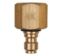 KS Tools 150.2651 Adaptor Piece M12 x 1.5 Internal Thread and 1/4 Inch Hose Connection