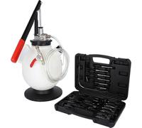 KS Tools 150.9105 Universal Gear Oil Filling System Set with 23-Piece Adapter Set