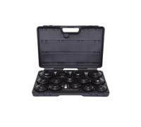 KS Tools 3/8-inch Oil Filter Socket Set Cup (15 Pieces)
