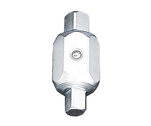 KS Tools 150.9396 Hex oil drain plug key, 17mm+1/2" hex