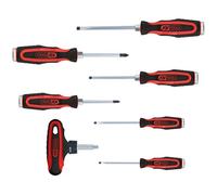 KS Tools 151.1100 1/4-inch PH Slot Ergomax Screwdriver Set (7 Pieces)