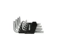 KS TOOLS 151.2260 Short Drilled Male Torx Keys - Practical and Easy to Use Repair Kit - Tools for DIY and Professionals